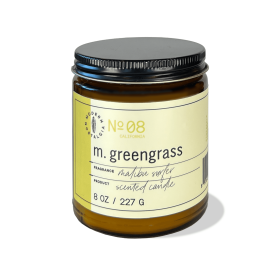 M. GREENGRASS 8 OZ JAR CANDLE - MALIBU SURFER