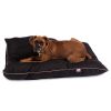 Super Value Machine Washable Pet Dog Bed, Large, Black