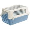 ATLAS Two Door Top Load Plastic Kennel & Pet Carrier, Blue 22-Inch