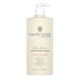 Hairitage It's A Dream Cherry & Amber Scented Creamy Body Wash for Women