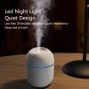 250ML Mini Ultrasonic Air Humidifier Romantic Light USB Essential Oil Diffuser Car Purifier Aroma Anion Mist Maker With LED Lamp