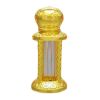 4ML Golden Perfume Bottle Essential Oil Glass Bottle Vintage Dispenser Empty Bottle Portable Refillable Container