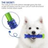 Pet Dog Chew Toys Aggressive Chewers Teeth Cleaning Oral Toothbrush Bone Brush