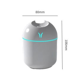 250ML Mini Ultrasonic Air Humidifier USB Essential Oil Diffuser Purifier Aroma Anion Mist Maker