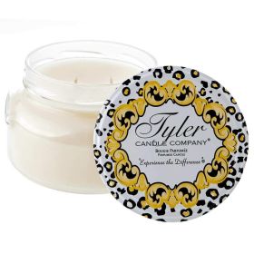 Tyler Creamy White 2-Wick 22 ounce Glass Aromatherapy Scented Jar Candle , Wishlist