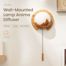150ml Wall-mounted Aroma Diffuser Night Light Home Diffuser Mute Intelligent Humidifier with Remote Control