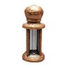 4ML Bronze Perfume Bottle Essential Oil Glass Bottle Vintage Dispenser Empty Bottle Portable Refillable Container