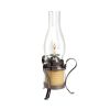 Candle By The Hour 20625B 40 Hour Coil Candle With Hurricane Lamp - Black