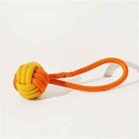 Interactive Small And Medium Adult Dog Puppy Dog Knot Toy (Option: Bergamot Citrus)