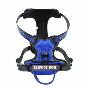 Oxford Cloth Strap Personalized Dog Back (Option: Blue-S)
