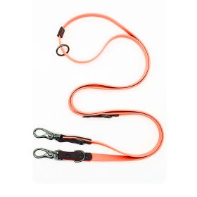 PVC Multifunctional Running Pet Hand Holding Rope (Option: Orange-22dmx19mmx4mm)
