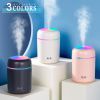 Scent Diffuser; Portable Small Cool Mist Humidifiers 300ML - USB Desktop Humidifier For Plants; Office; Car; Baby Room With Auto Shut Off & Night Ligh