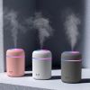 1pc Mini Air Humidifier 300ml; USB Desktop Humidifier; Ultrasonic Aromatherapy Essential Oil Diffuser; Ultra Quiet; Suitable For Car; Bedroom; Office