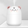 New Desktop Humidifier With Colorful Atmosphere Light 250ml Capacity Cold Mist Aroma Diffuser Home Bedroom Humidifier Purifies