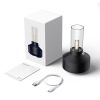 2023 New Design Ultrasonic Smart Humidifier 130ml Essential Oil Aroma Diffuser Candlelight Aroma Diffuser for Home