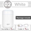 Scent Diffuser; Portable Small Cool Mist Humidifiers 300ML - USB Desktop Humidifier For Plants; Office; Car; Baby Room With Auto Shut Off & Night Ligh