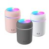 1pc Mini Air Humidifier 300ml; USB Desktop Humidifier; Ultrasonic Aromatherapy Essential Oil Diffuser; Ultra Quiet; Suitable For Car; Bedroom; Office