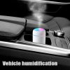 1pc Mini Air Humidifier 300ml; USB Desktop Humidifier; Ultrasonic Aromatherapy Essential Oil Diffuser; Ultra Quiet; Suitable For Car; Bedroom; Office