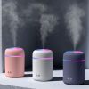 Scent Diffuser; Portable Small Cool Mist Humidifiers 300ML - USB Desktop Humidifier For Plants; Office; Car; Baby Room With Auto Shut Off & Night Ligh