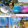 Festival Party Baby Outdoor Bubble Balls large water filled rubber Summer Outdoor Aquatic Games bath