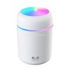 USB Cool Mist Sprayer Portable 300ml Electric Air Humidifier Aroma Oil Diffuser with Colorful Night Light for Home Car