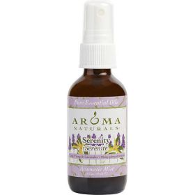 SERENITY AROMATHERAPY by Serenity Aromatherapy AROMATIC MIST SPRAY 2 OZ. COMBINES THE ESSENTIAL OILS OF LAVENDER AND YLANG YLANG TO ENHANCE INNER BALA (SKU: 293305)