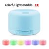 500ml Bread Humidifier Muji 500ML Home Air Humidification Aroma Diffuser Colorful Night Light Essential Oil Diffuser