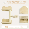 Kitten Activity Center With Condo Modern Cat Tree Tower Cat Activity Tower