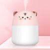 New Desktop Humidifier With Colorful Atmosphere Light 250ml Capacity Cold Mist Aroma Diffuser Home Bedroom Humidifier Purifies