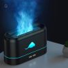 1pc Flame Air Diffuser, Humidifier, Portable Noiseless Aroma Diffuser For Home