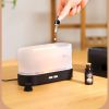 1pc Flame Air Diffuser, Humidifier, Portable Noiseless Aroma Diffuser For Home