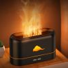 1pc Flame Air Diffuser, Humidifier, Portable Noiseless Aroma Diffuser For Home