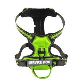 Oxford Cloth Strap Personalized Dog Back (Option: Green-S)